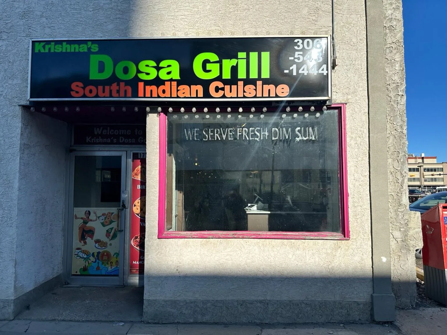 Krishna's Dosa Grill Regina Location